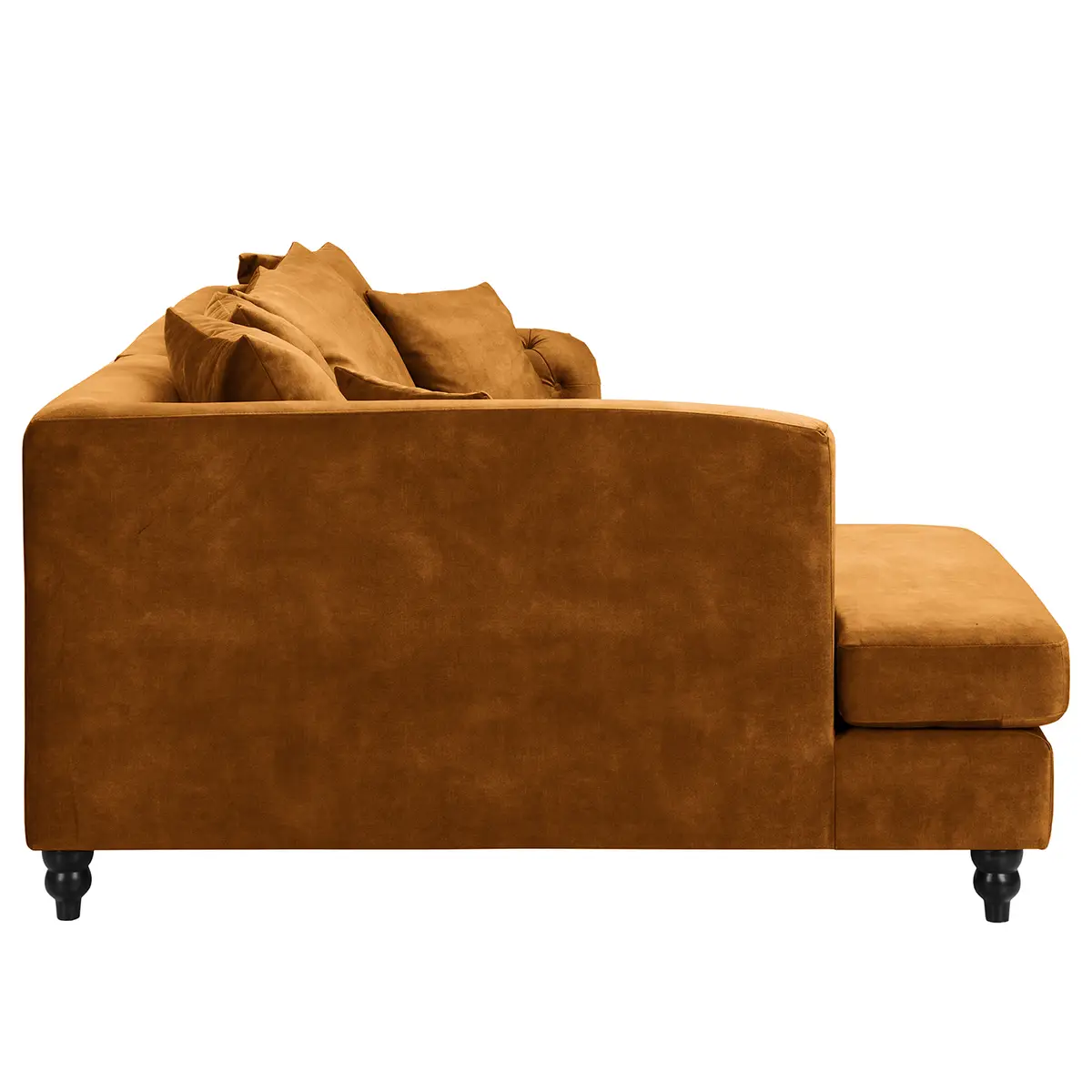 Ecksofa Lovis | Braun