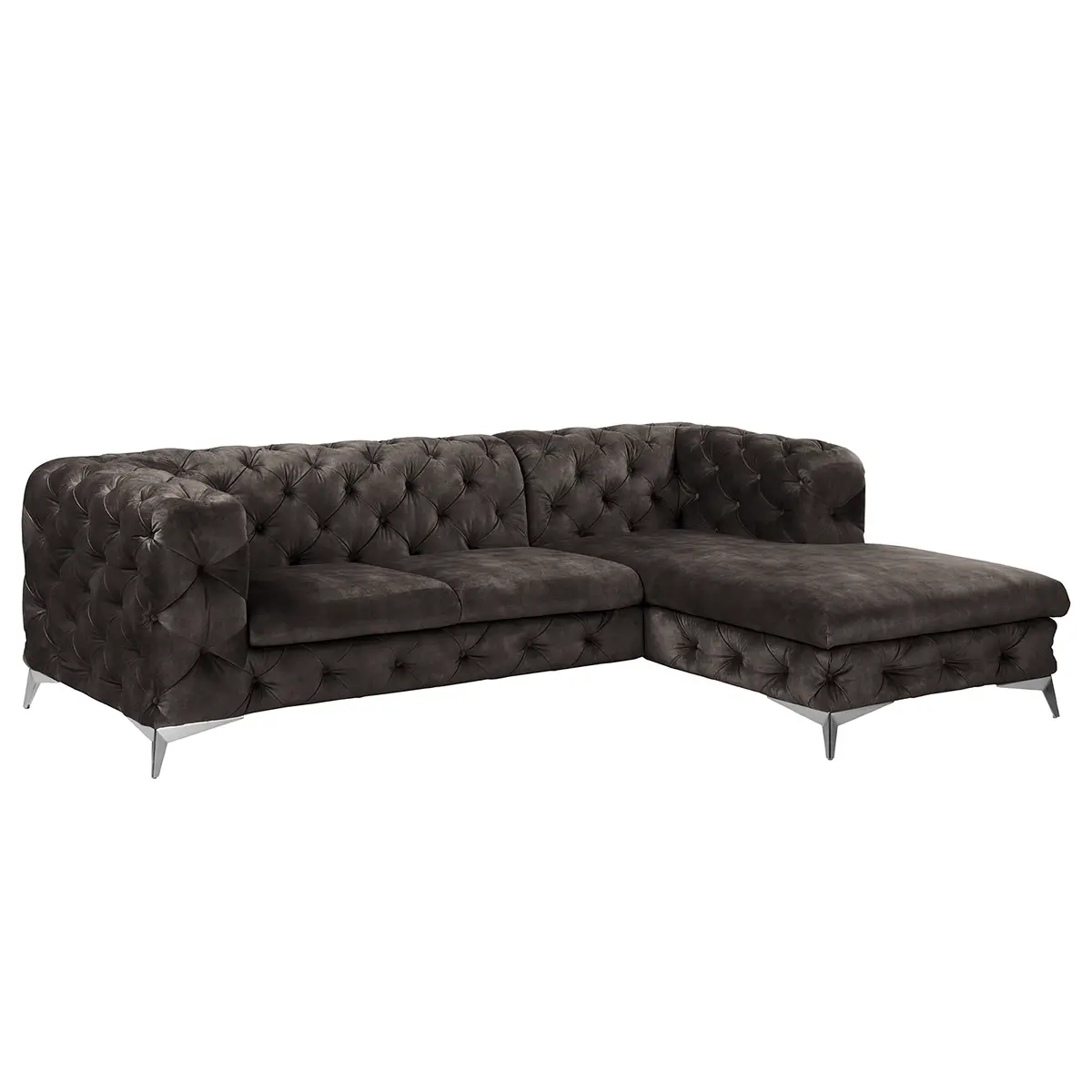 Ecksofa Merlin II | Grau