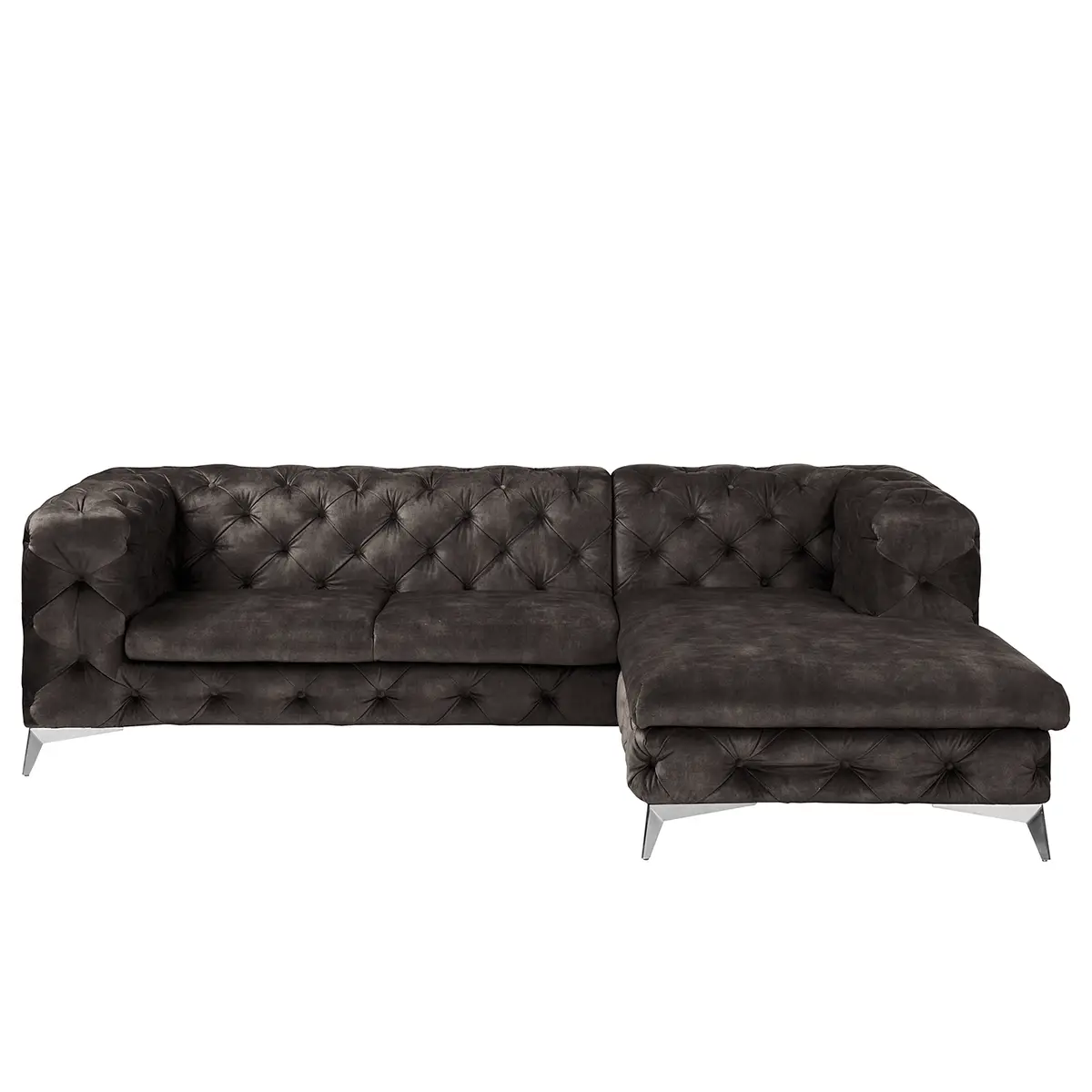 Ecksofa Merlin II | Grau