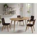Essgruppe Nami 5-teilig | Braun