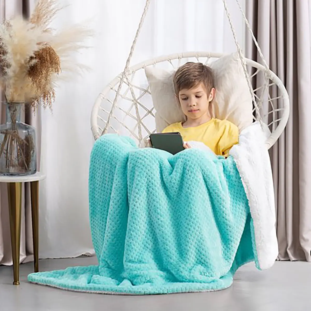 Kuscheldecke Leepy | Türkis