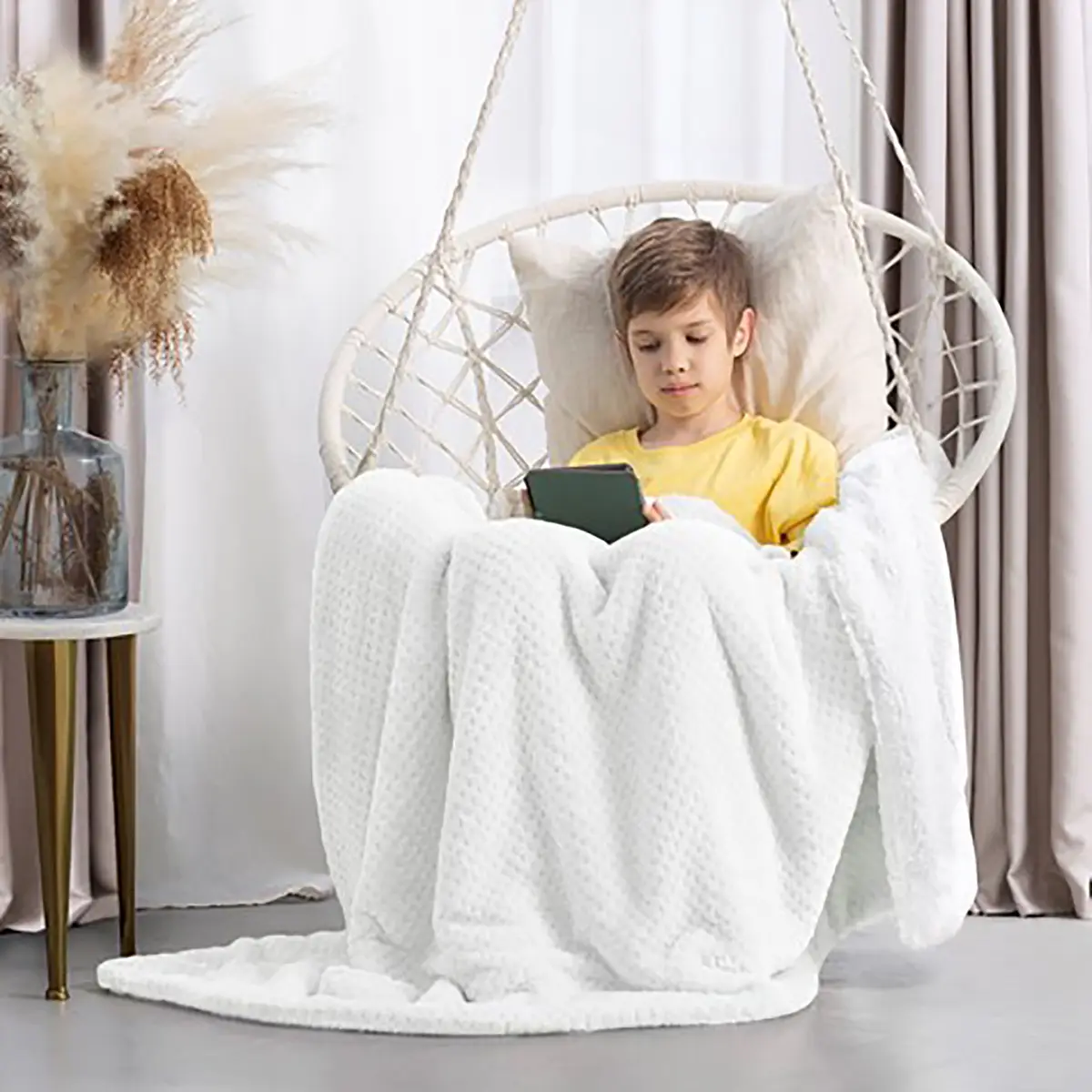 Kuscheldecke Leepy | Weiß