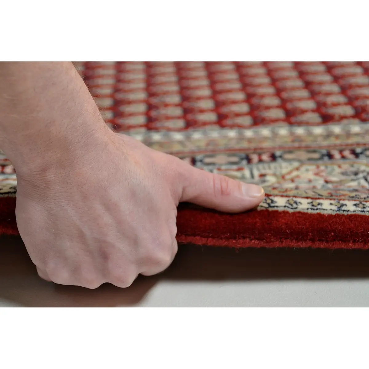 Wollteppich Abbas Meraj | Rot