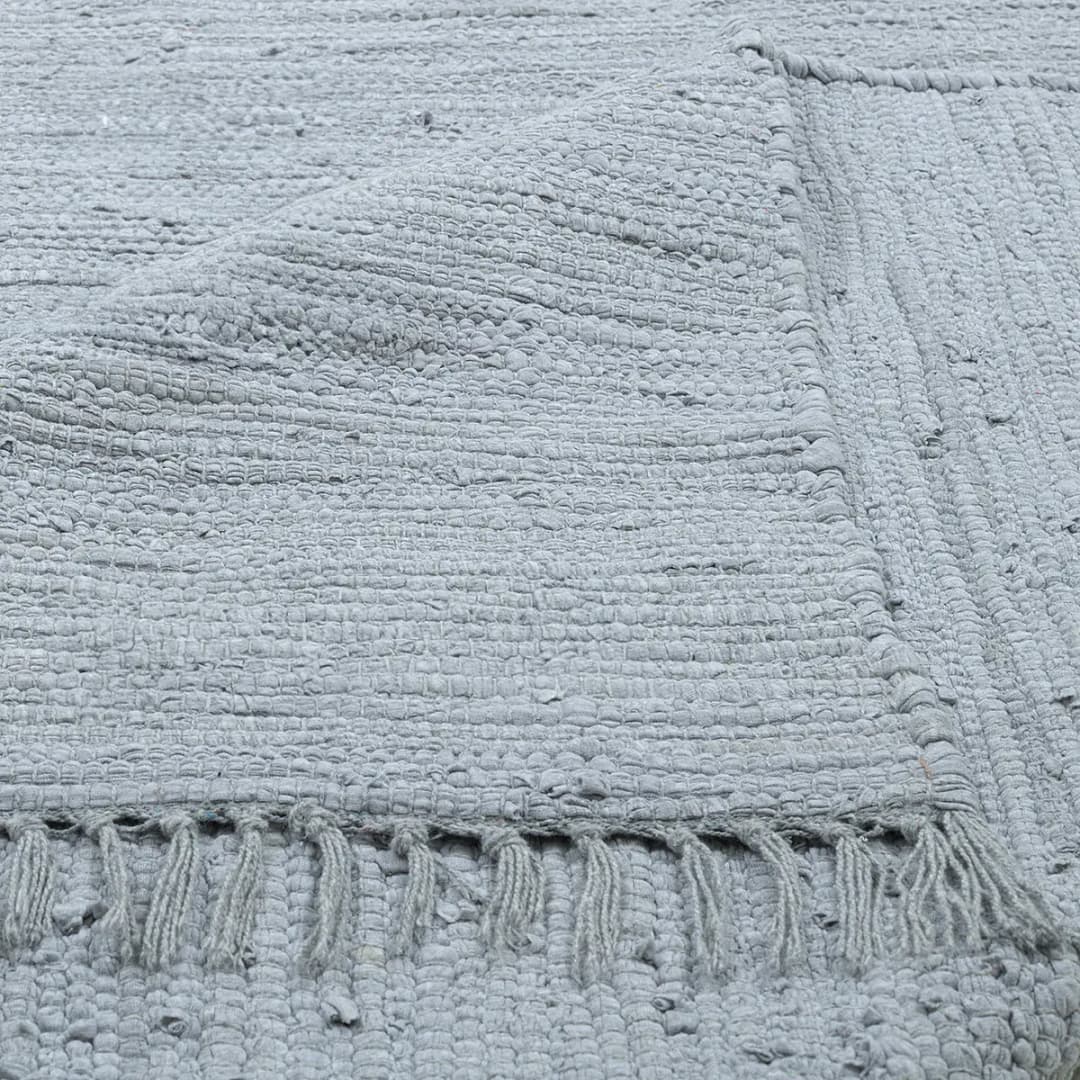 Teppich Happy Cotton Grau/Grau 70 x 140cm | Grau