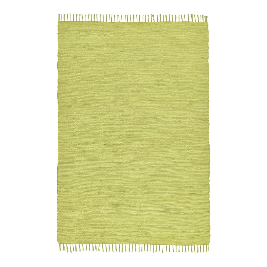 Teppich Happy Cotton Grün/Grün 70 x 140cm | Grün