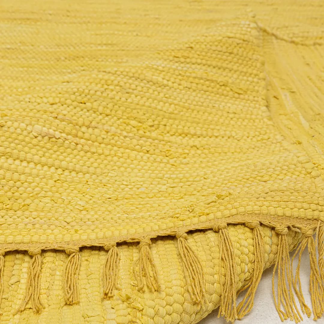 Teppich Happy Cotton | Gelb