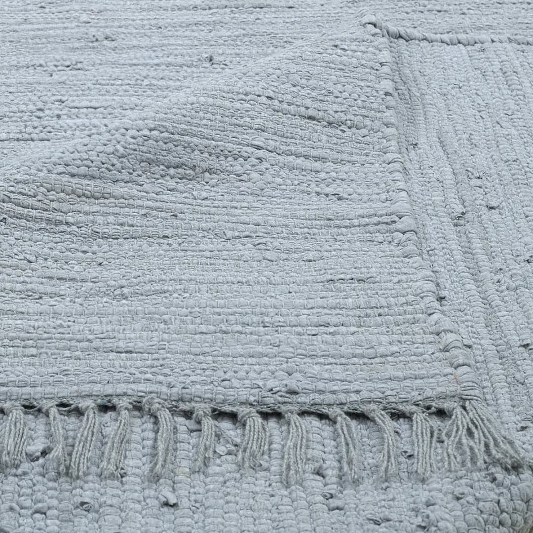 Teppich Happy Cotton Grau/Grau 60 x 120cm | Grau
