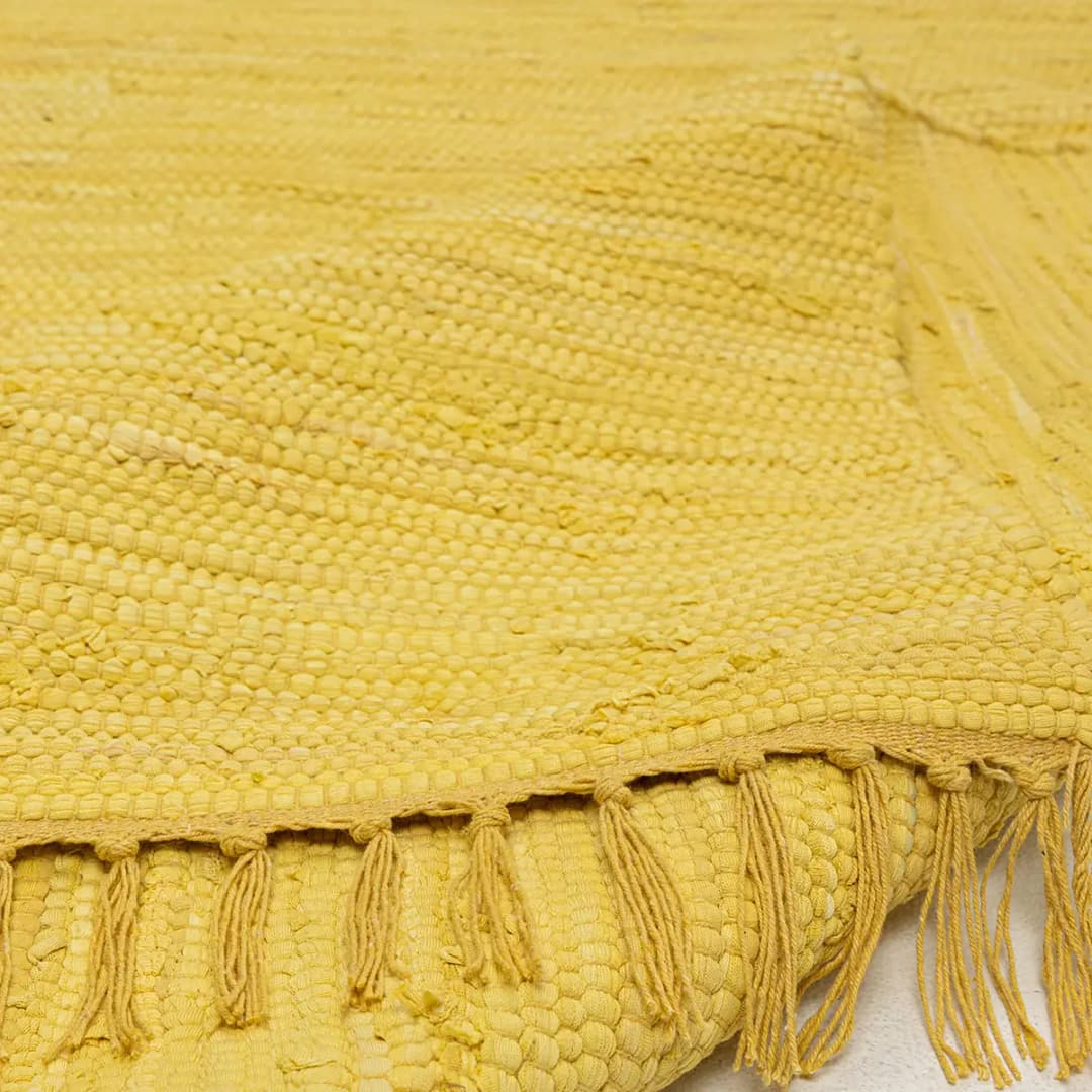 Teppich Happy Cotton | Gelb