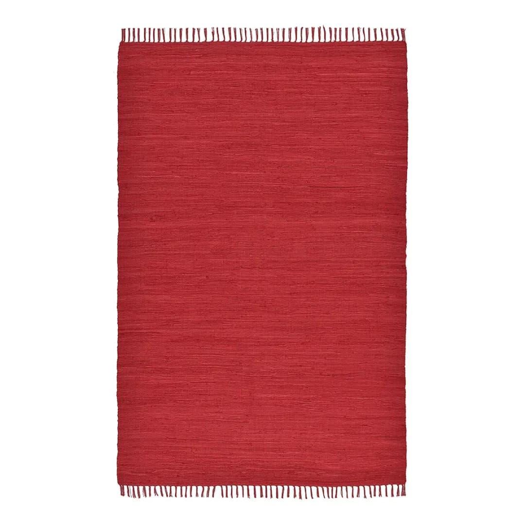Teppich Happy Cotton Rot/Rot 40 x 60cm | Rot