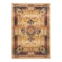 Kurzflorteppich Gabiro 856 Beige/Beige 68 x 135cm Flachgewebe