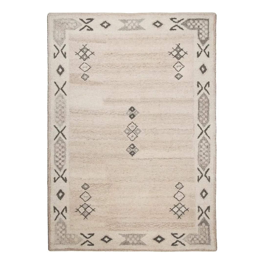 Wollteppich Royal Berber 018 Beige 190 x 290cm | Beige