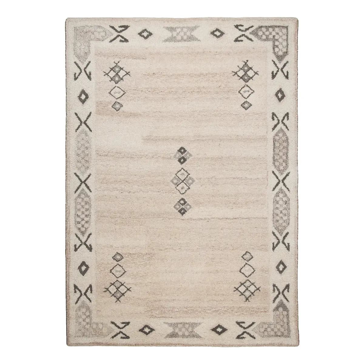 Wollteppich Royal Berber 018 Beige 160 x 230cm | Beige