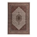 Wollteppich Benares Bidjar | Braun