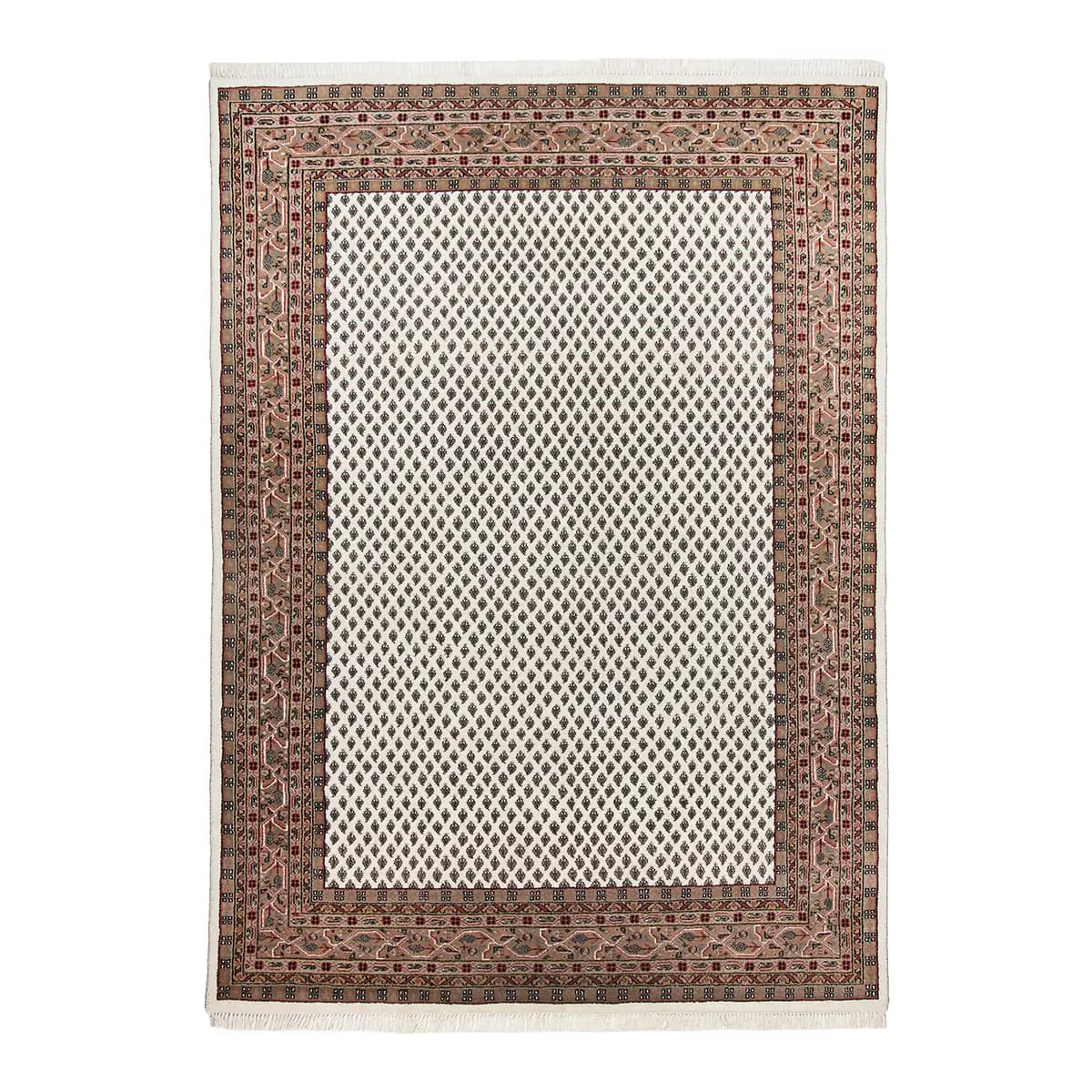 Wollteppich Chandi | Braun