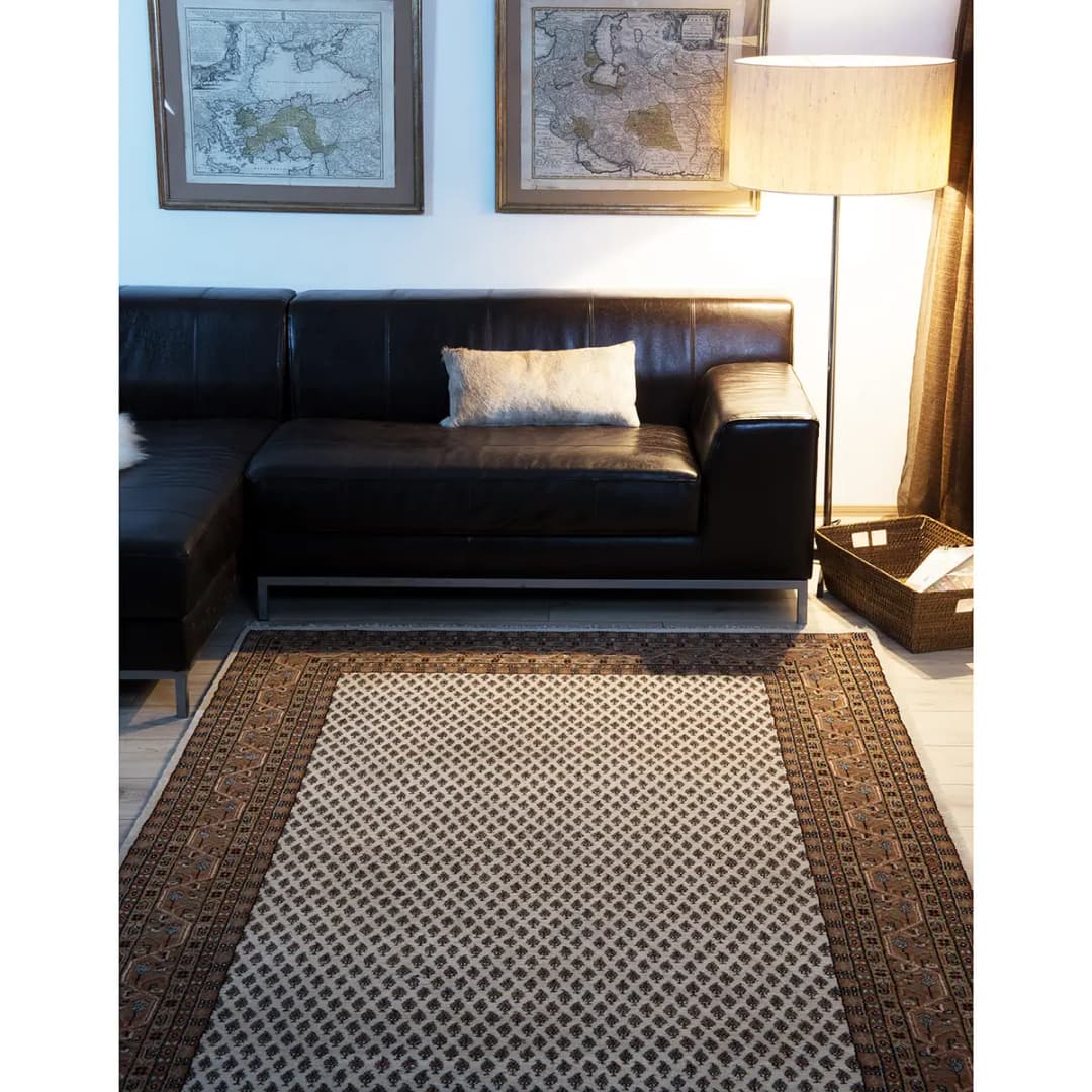 Wollteppich Chandi | Braun