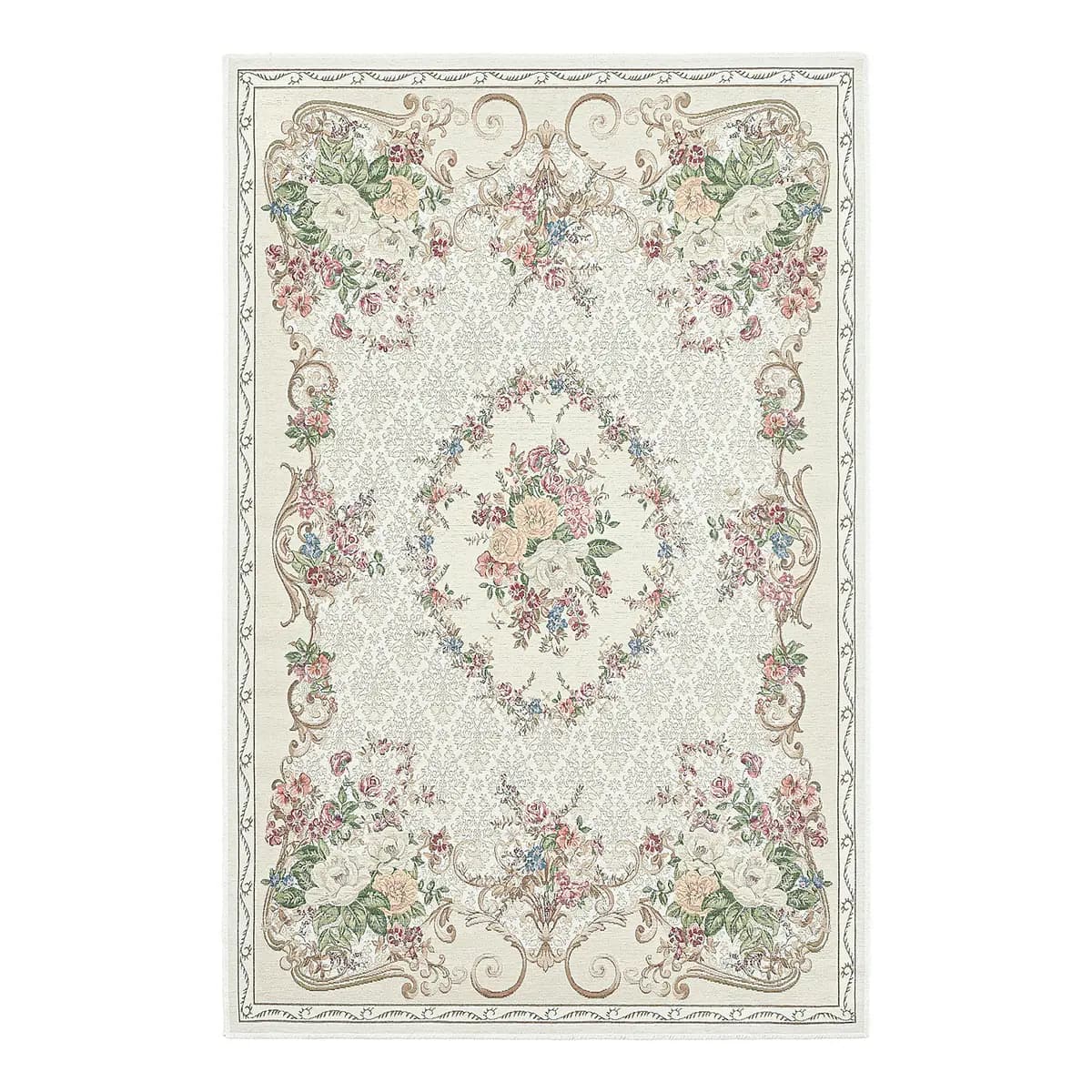 Kurzflorteppich Flomi Florence Beige/Beige 120 x 180cm | Beige