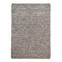 Wollteppich Berberina Super Grau/Grau 70 x 130cm Wolle | Grau