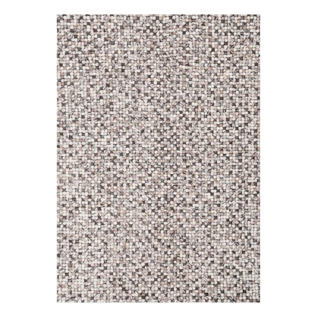 Wollteppich Felty 2.2 II Grau/Grau 70 x 140cm | Grau