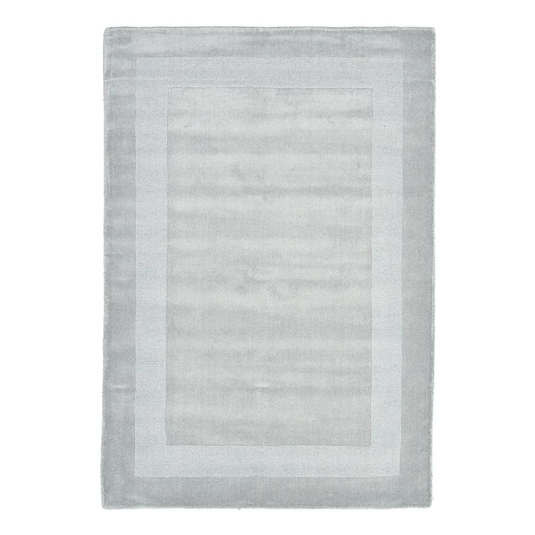 Wollteppich Usedom Grau/Grau 120 x 180cm Wolle | Grau