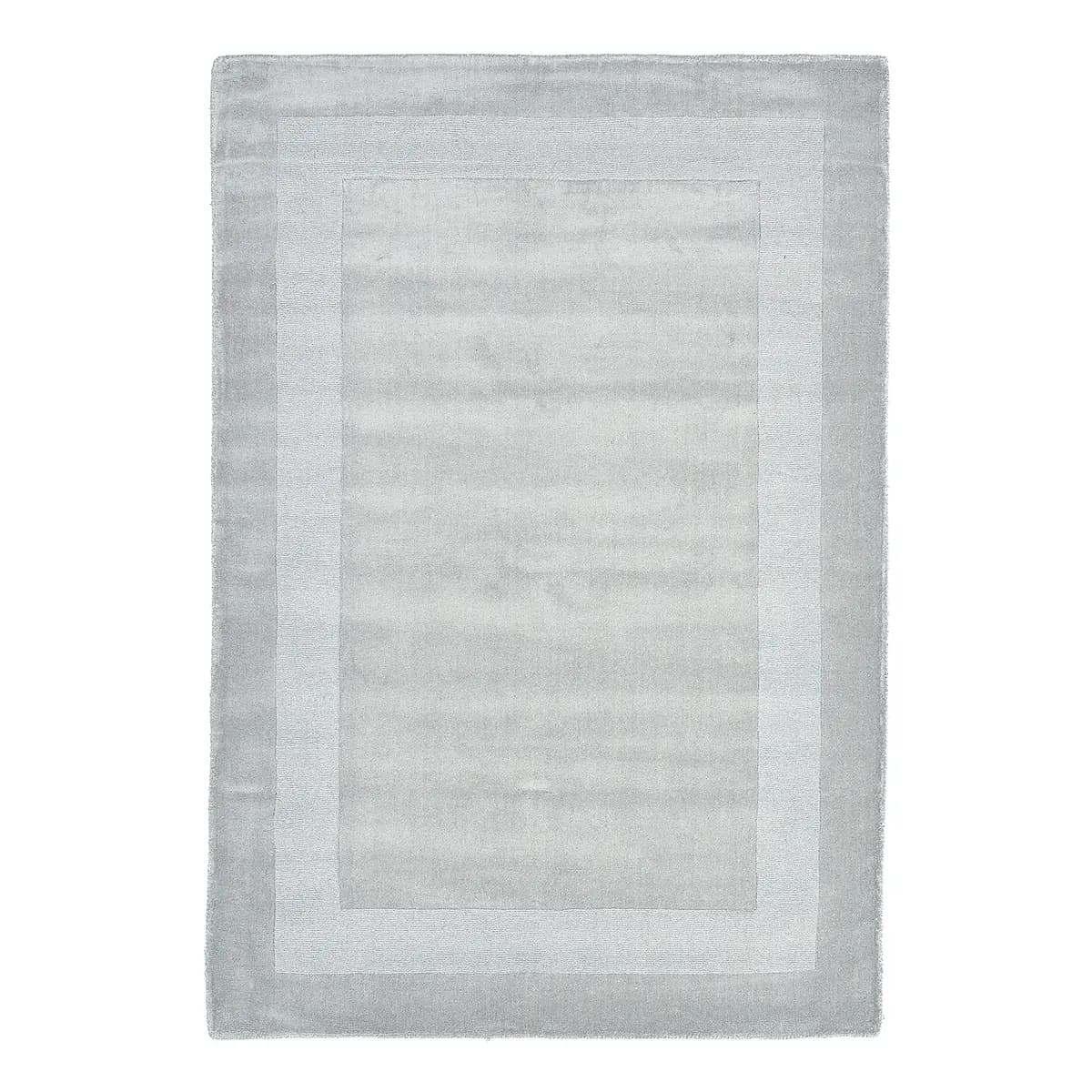 Wollteppich Usedom Grau/Grau 120 x 180cm Wolle | Grau