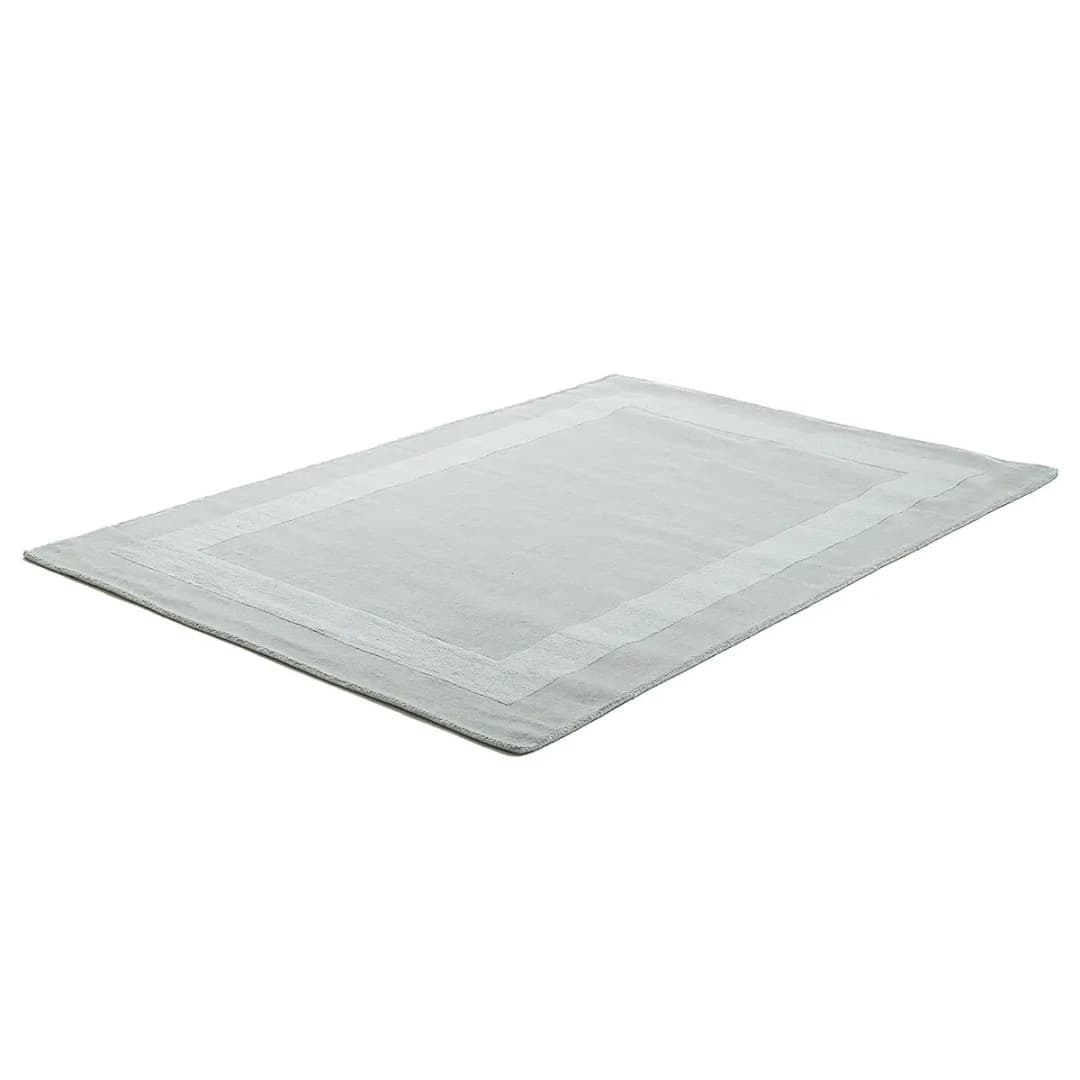 Wollteppich Usedom Grau/Grau 120 x 180cm Wolle | Grau