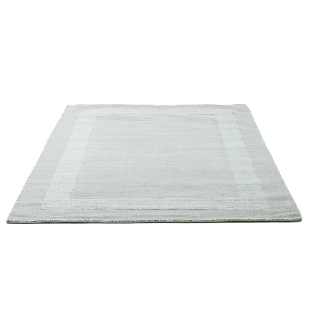 Wollteppich Usedom Grau/Grau 120 x 180cm Wolle | Grau