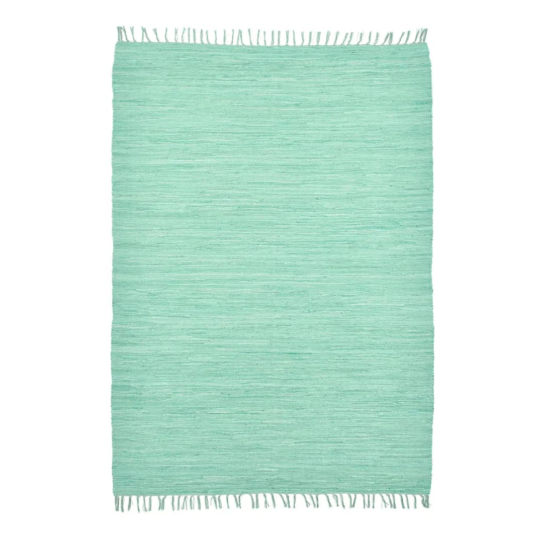 Teppich Happy Cotton Grün/Mint 90 x 160cm | Grün