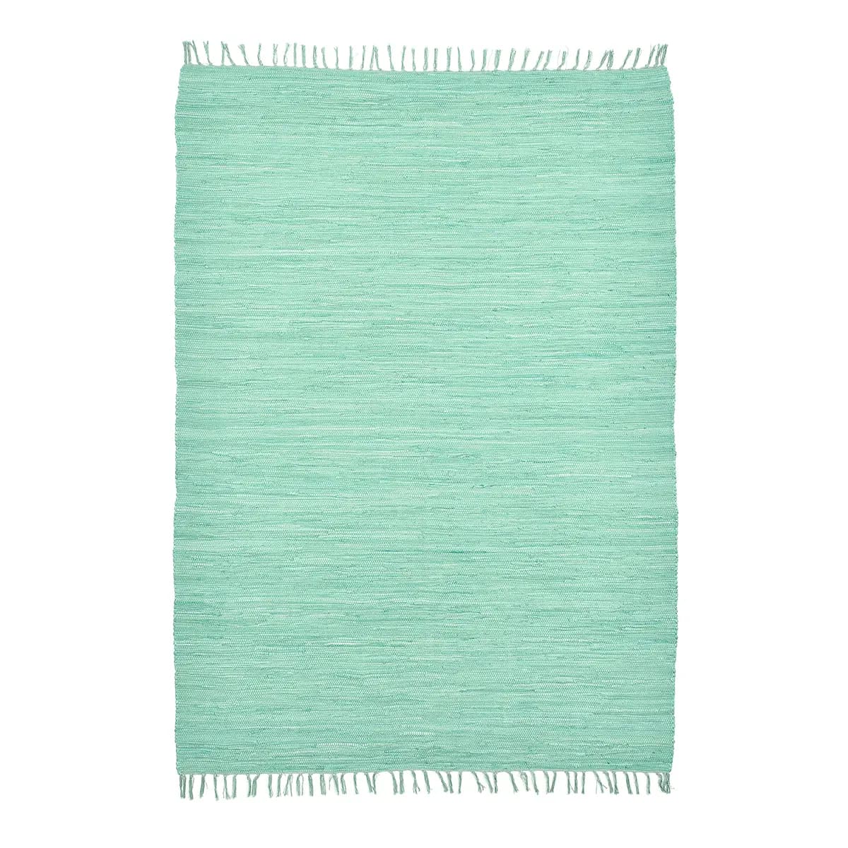 Teppich Happy Cotton Grün/Mint 90 x 160cm | Grün