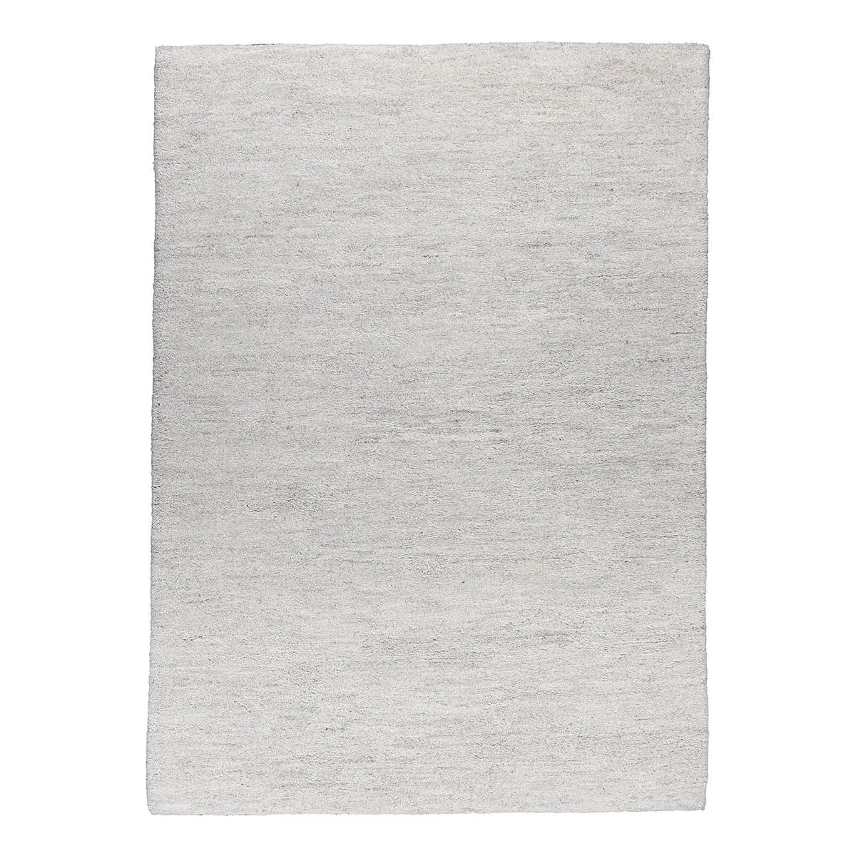 Wollteppich Maloronga Uni Grau/Sandgrau 70 x 140cm | Grau