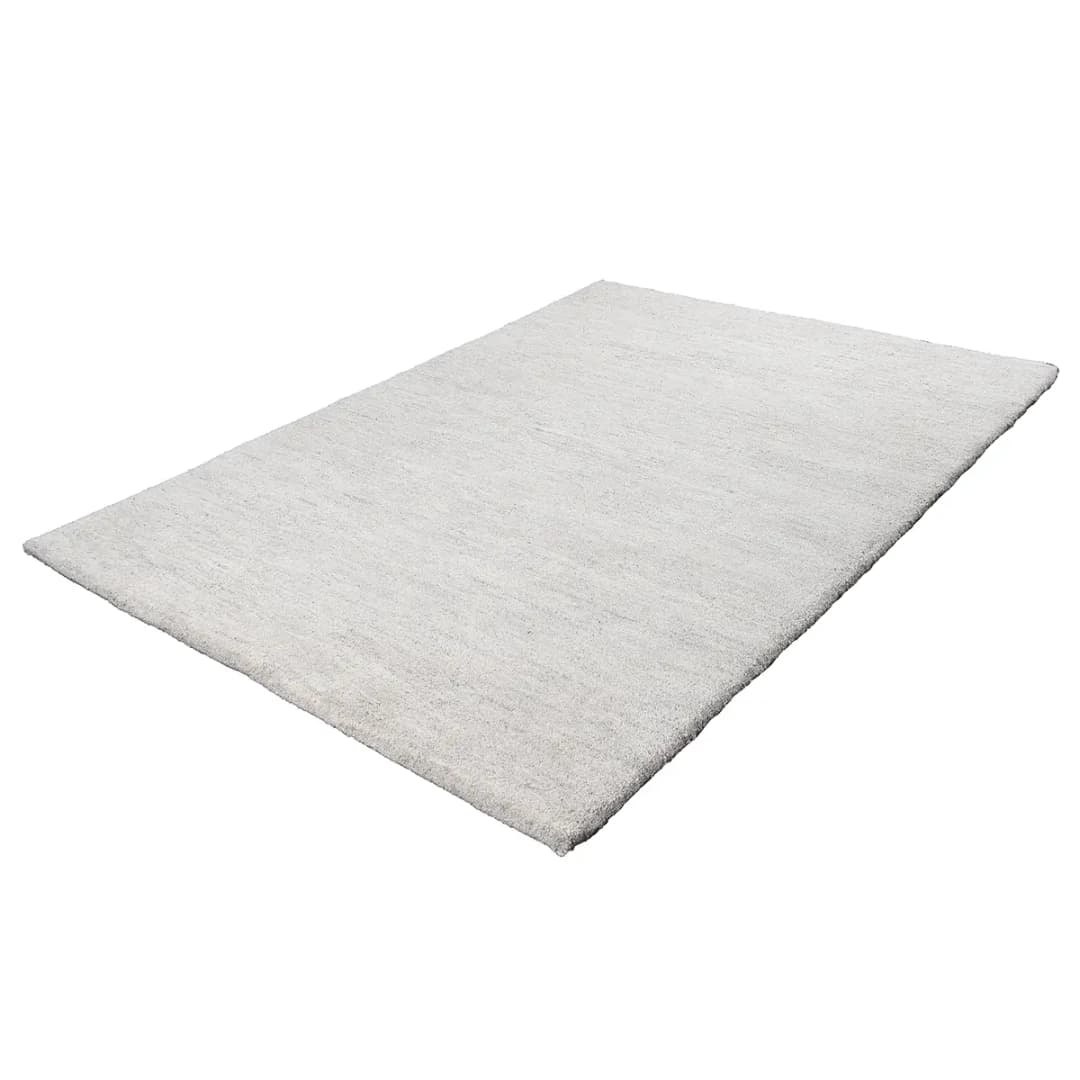 Wollteppich Maloronga Uni Grau/Sandgrau 70 x 140cm | Grau