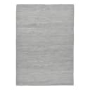 Wollteppich Taza Royal Uni Grau/Sandgrau 170 x 240cm | Grau