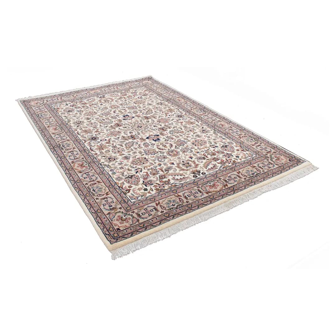 Wollteppich Benares Isfahan | Braun