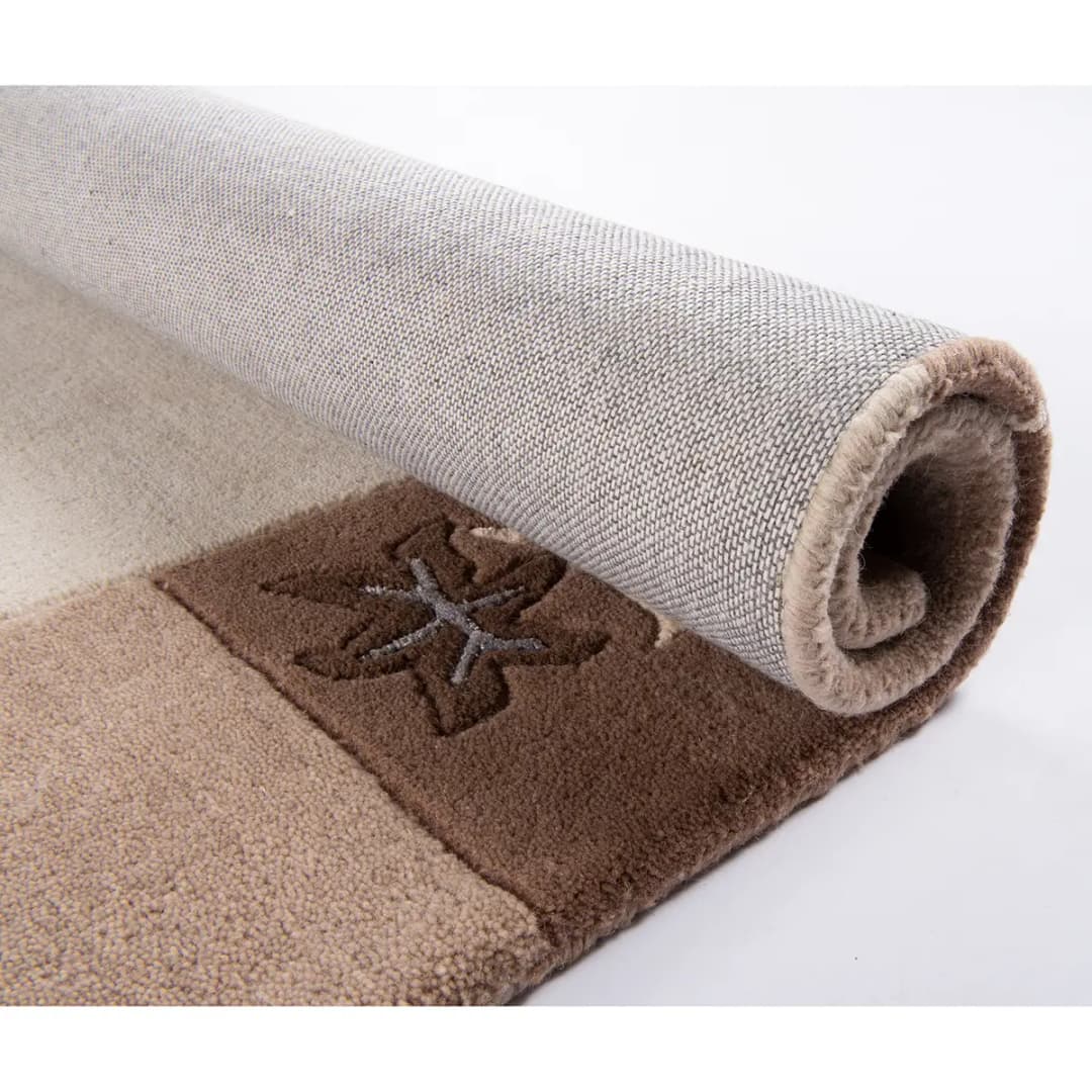 Wollteppich Royal Ganges | Beige