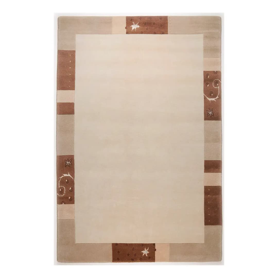Wollteppich Royal Ganges | Beige