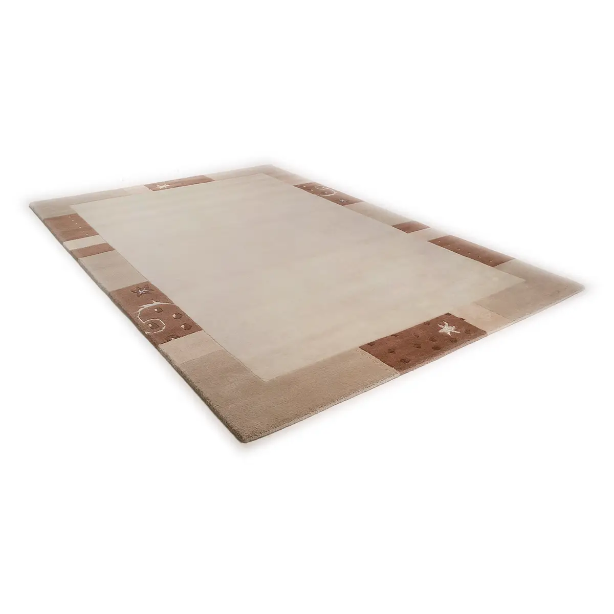 Wollteppich Royal Ganges | Beige