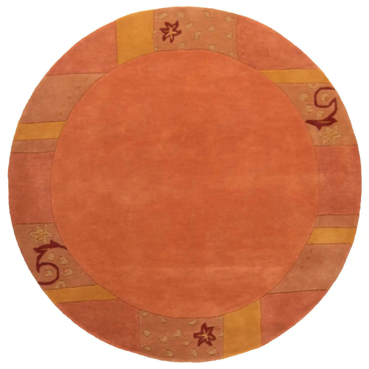 Wollteppich Royal Ganges | Terrakotta