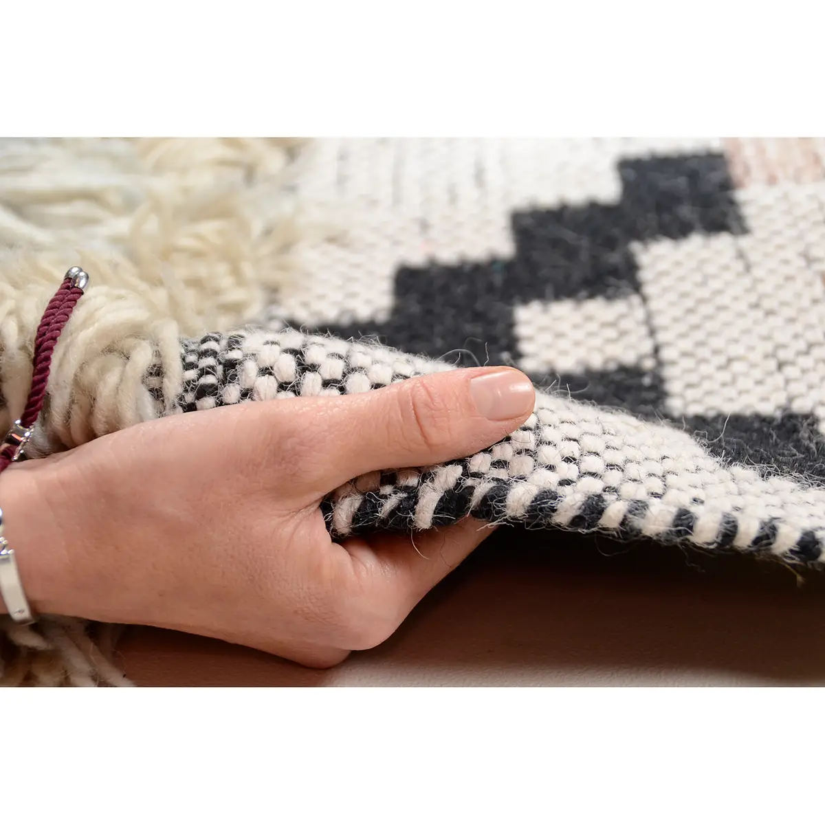 Wollteppich Nomadic 133960 Multicolor 190 x 290cm | Mehrfarbig