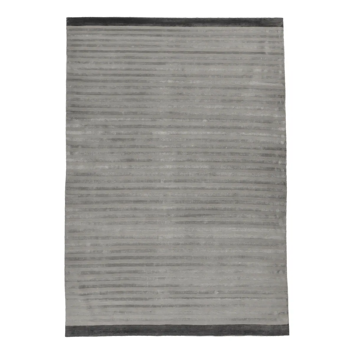 Wollteppich Miami Grau/Grau 140 x 200cm | Grau