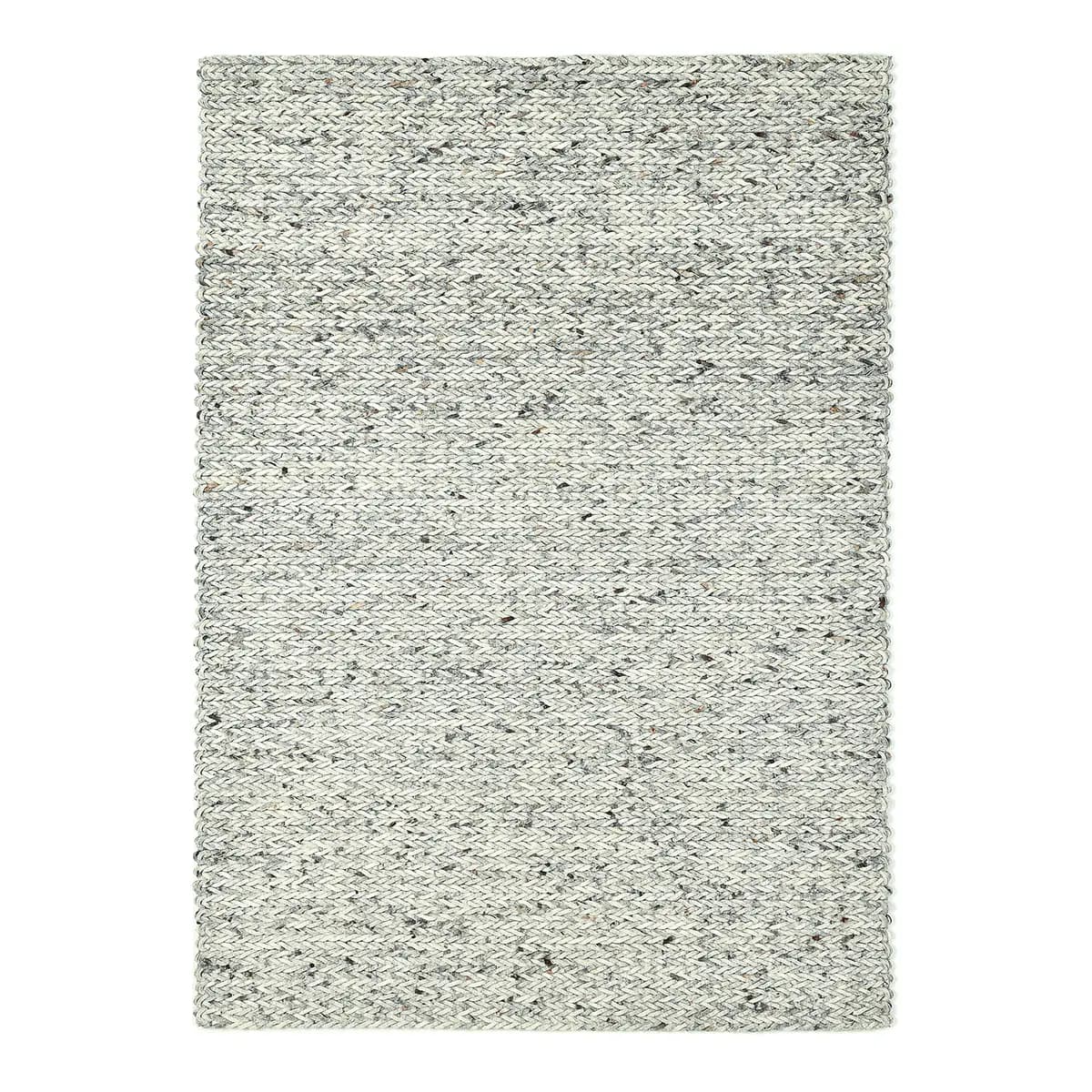 Wollteppich Arlberg Grau/Lichtgrau 140 x 200cm | Grau