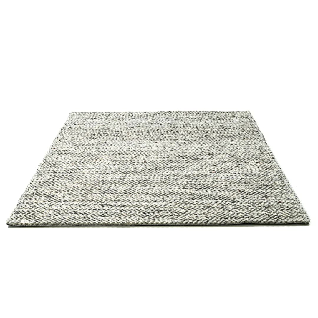 Wollteppich Arlberg Grau/Lichtgrau 140 x 200cm | Grau