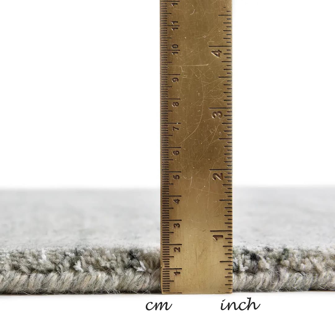 Wollteppich Sandiego Grün/Grün 190 x 290cm Mischgewebe | Grün