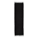 Läufer Happy Cotton 70 x 250cm Schwarz/Schwarz | Schwarz