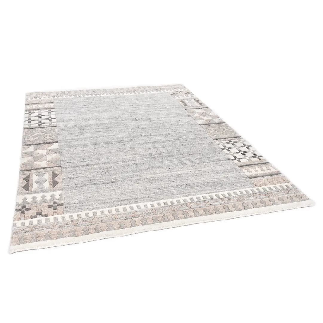 Wollteppich Nakarta 6030 Beige/Beige 120 x 180cm Wolle | Beige