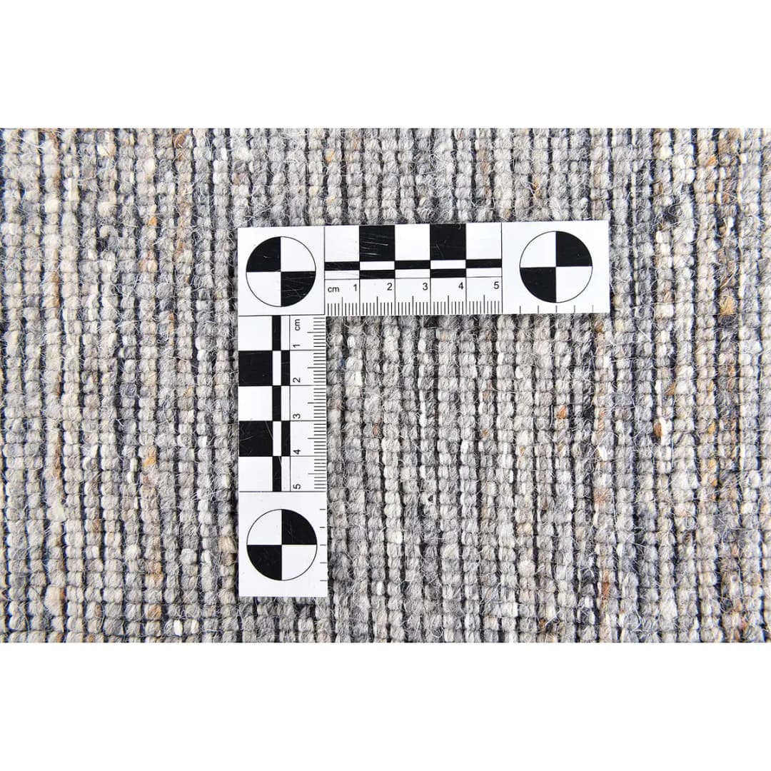 Wollteppich Sandiego Grau/Grau 140 x 200cm Mischgewebe | Grau