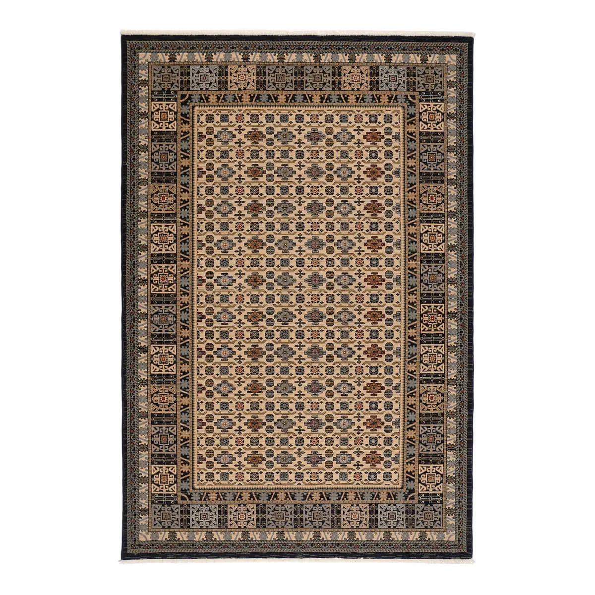 Wollteppich Saharna 6428 Multicolor | Mehrfarbig