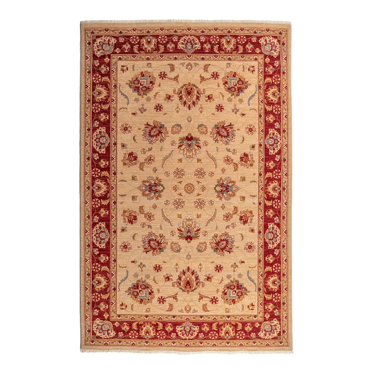 Wollteppich Saharna | Rot