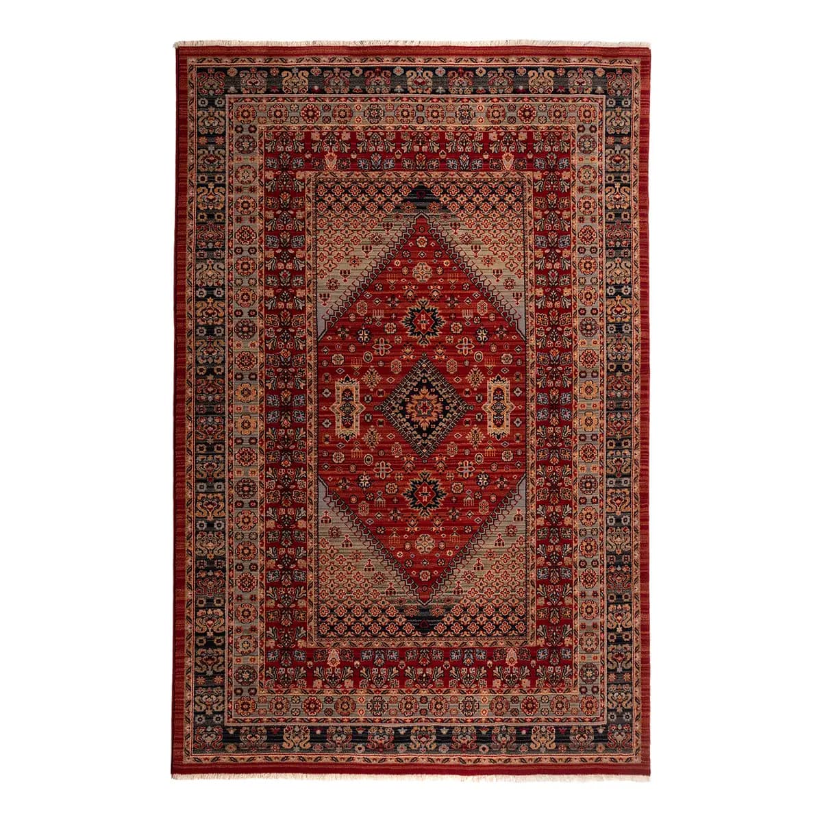 Wollteppich Saharna 2400 Multicolor | Mehrfarbig