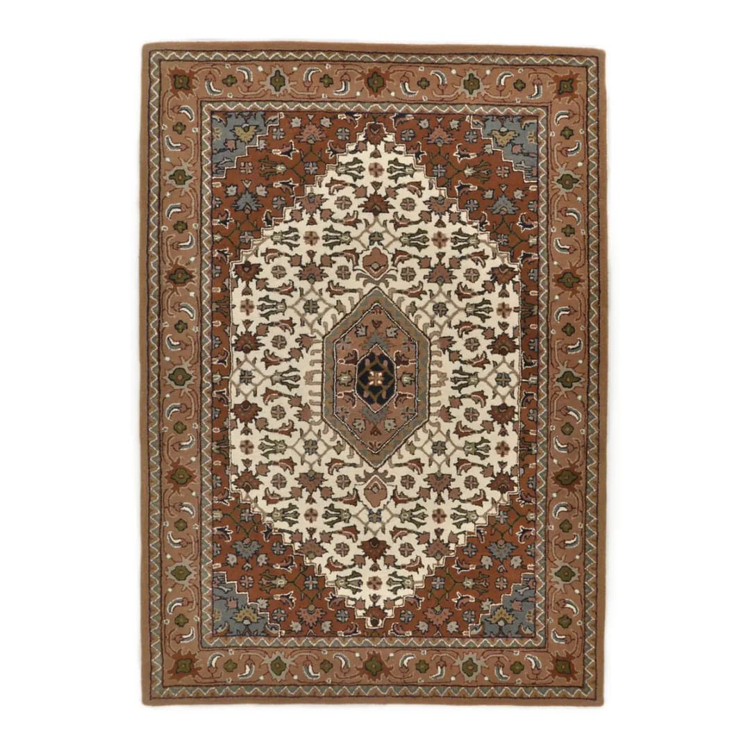 Royal Persian Wollteppich | Beige
