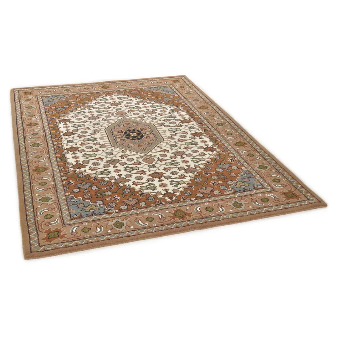 Royal Persian Wollteppich | Beige