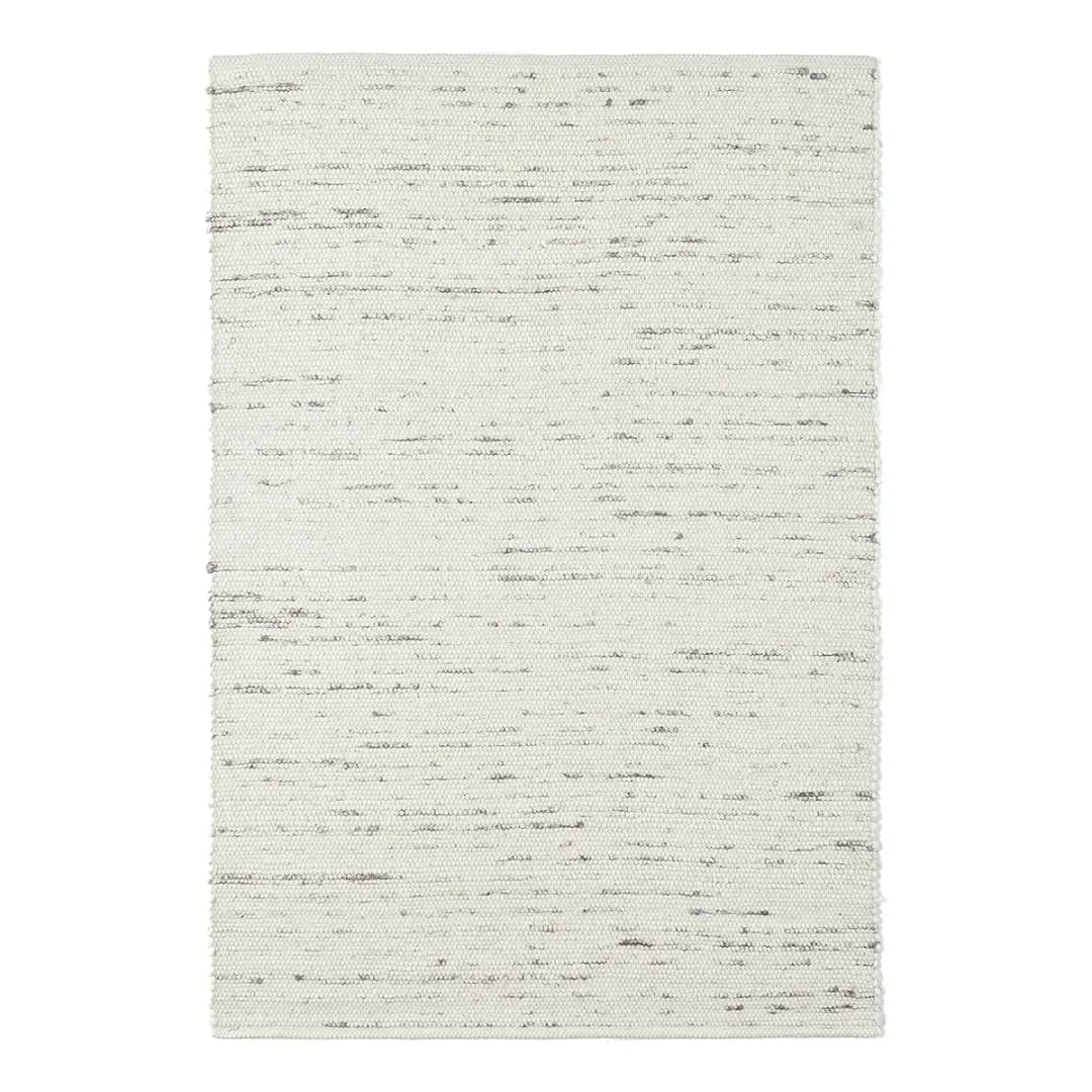 Wollteppich Alm-Glück Grau/Lichtgrau 120 x 180cm Wolle | Grau
